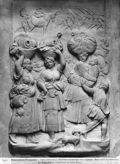 Tomb of Francois I and his wife, Claude of France (detail) by Pierre Bontemps